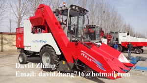 Top quality 4YZ-3A Corn Combine Harvester with ISO