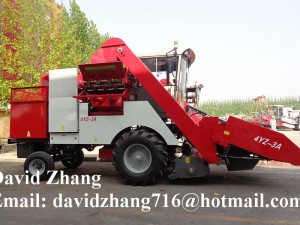 4YZ-3A Corn combine harvester Maize combine harvester with ISO for sale